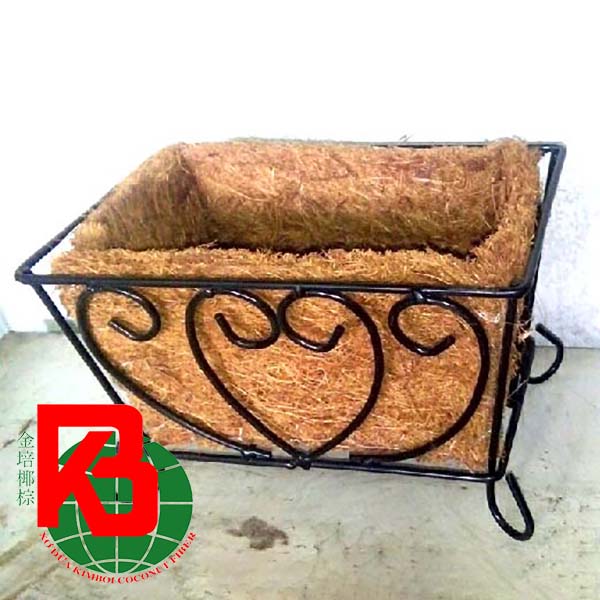 Coir flower basket